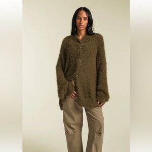 AWET New York MAKE CARDIGAN Forest Green Size Large